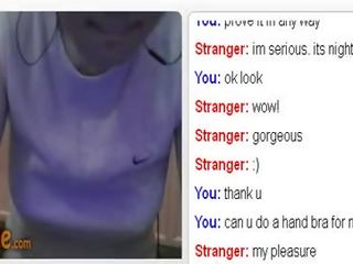 Adolescente em omegle mostrando tudo dela corpo e jogar wi