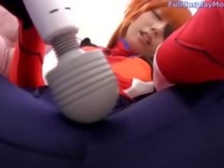 Evangelion asuka saját tulajdonú gépjármű beöltözve szex blowhob