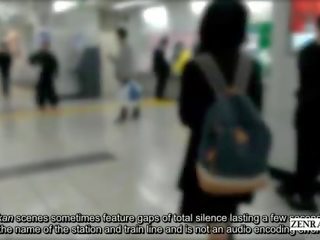 Japonská miláček skutečný chikan vlak zážitek