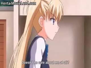 Nasty hard up Blonde Big Boobed Anime seductress Part5