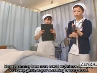 Subtitled נקבה בלבוש וגברים עירומים ביחד יפני אחיות prep ל intercourse