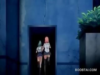 Sweet Anime Teen young woman Showing Her peter Sucking Skills