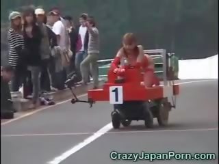 Divertido japonesa xxx vídeo race!