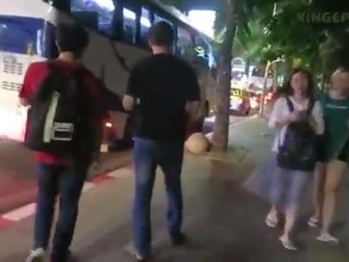 Thailand kön filma turist går pattaya!