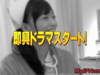 Aino kishi जपानीस नर्स दिखाता है बंद उसकी part3