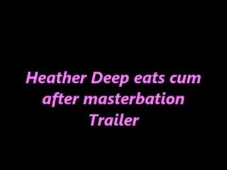 Ljung djupt eats sperma shortly thereafter masterbation video- trailer