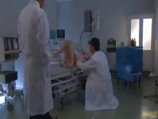 Asiática enfermeira tem porcas clipe em o hospital part3